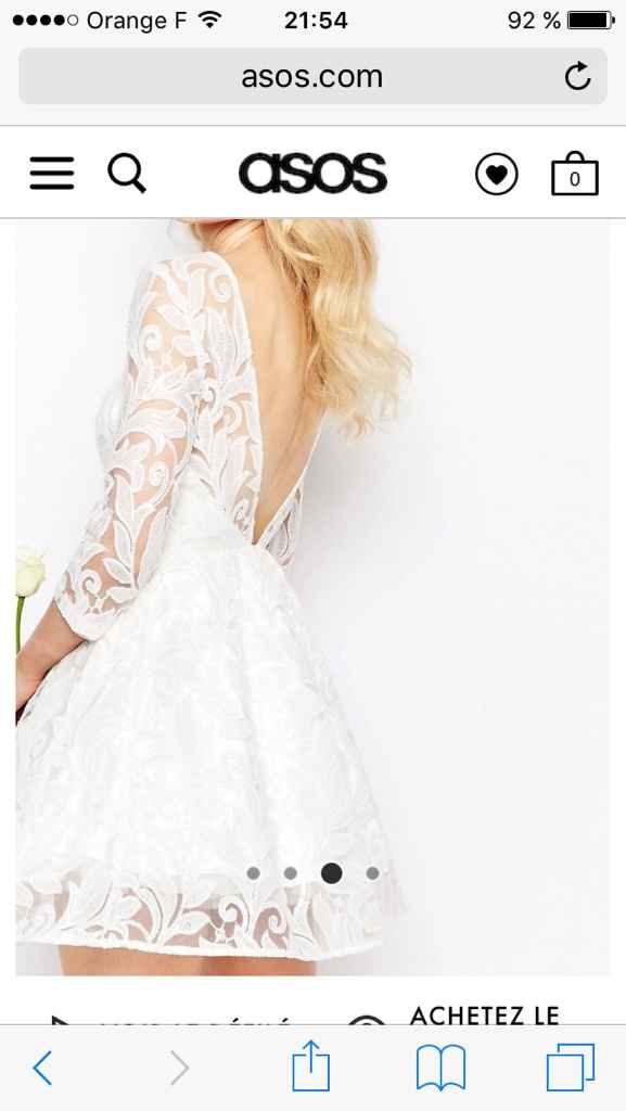 Robes courte asos pour petit budget - 1