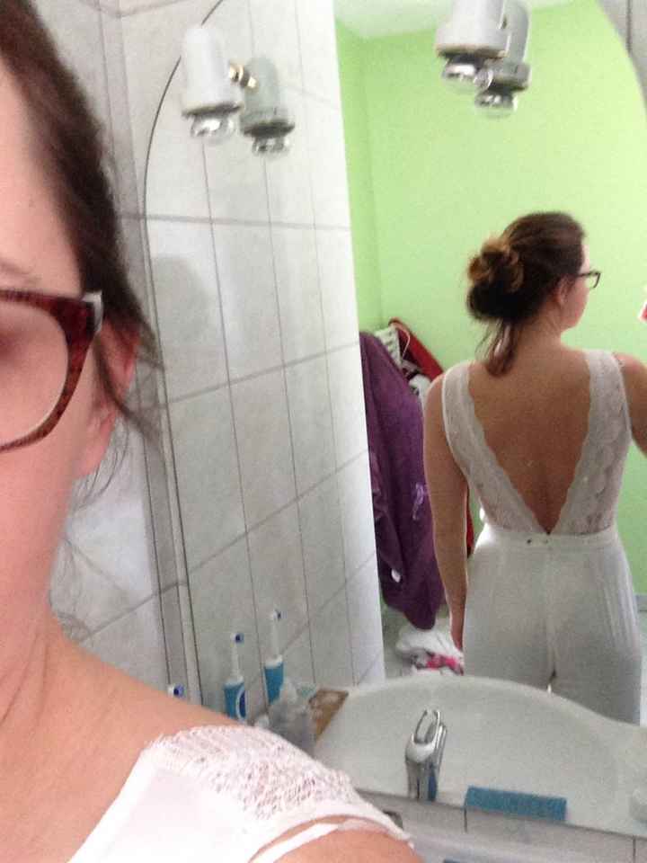 Alliance de monsieur et combi pantalon pour moi!!! - 2
