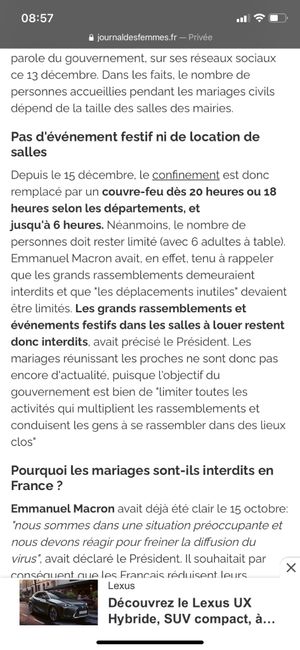 Mariage le 22 mai 2021 1