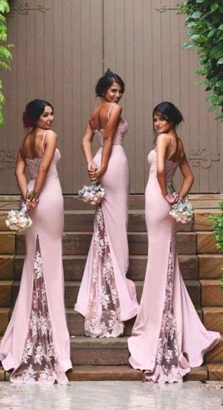 Les robes des demoiselles d'honneur