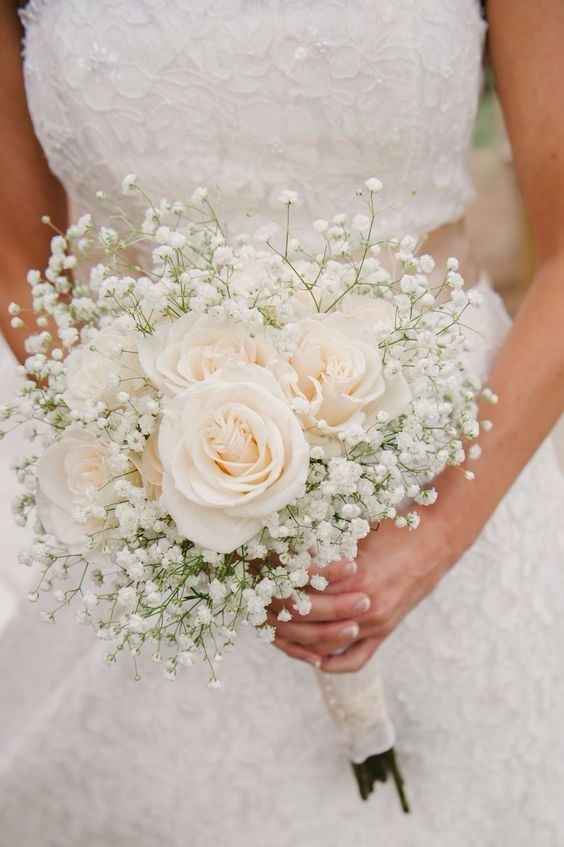 Le bouquet de fleurs : simple