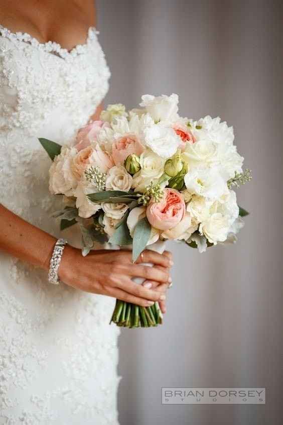 Je suis une mariée classique : le bouquet 