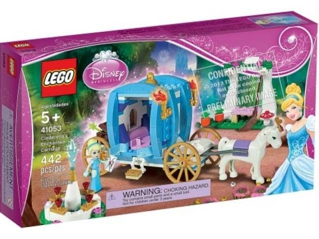 Le carosse de cendrillon qui sera avec le chateau