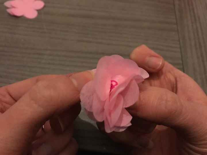 Mise en forme des pétales 