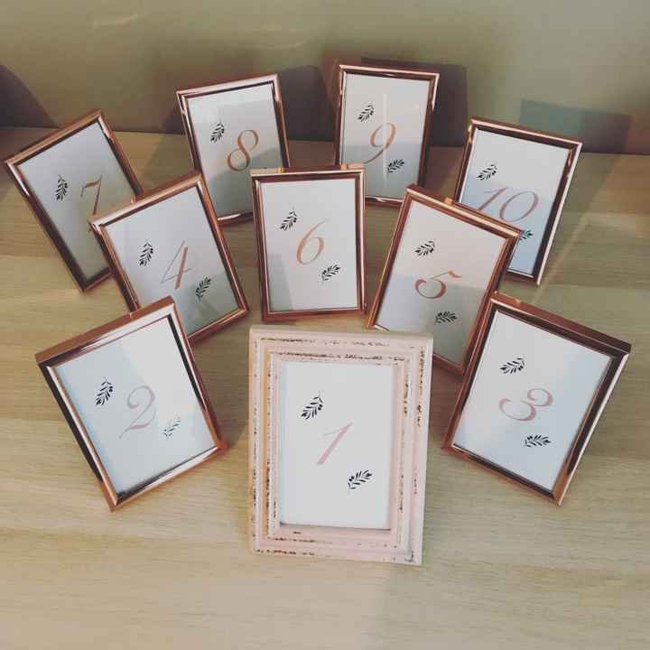 Numéro de Table - 1