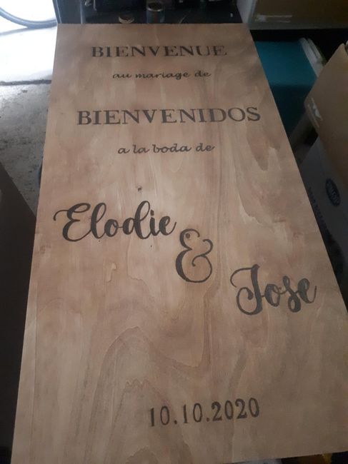 diy panneau bienvenue 5