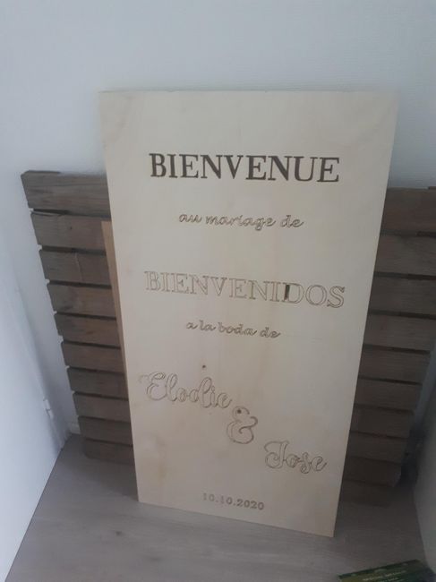 diy panneau bienvenue 4