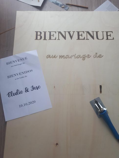 diy panneau bienvenue 3