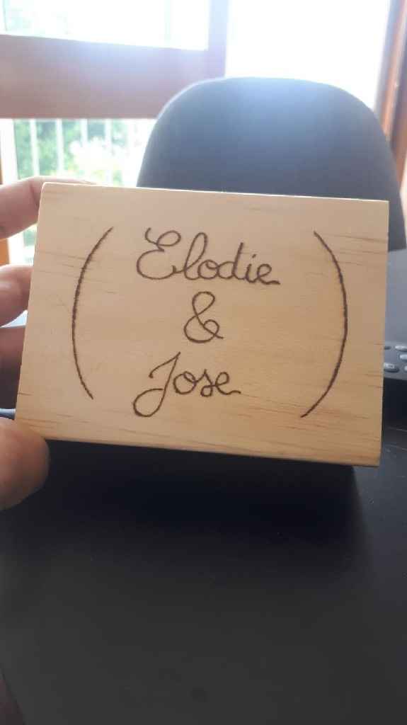 Boîte à alliances fait maison - 1