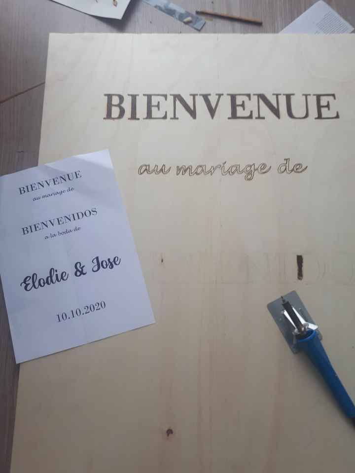 diy panneau bienvenue - 3