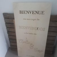 diy panneau bienvenue - 2
