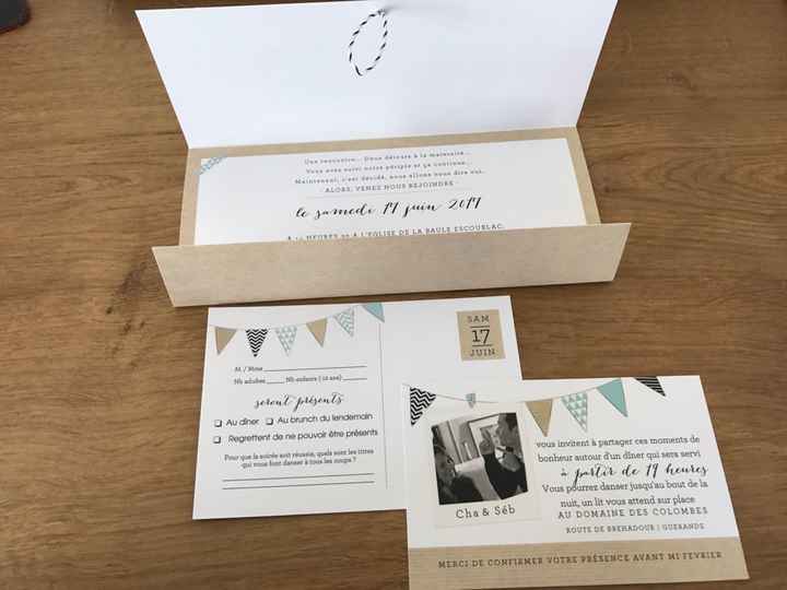 Faire-part et porte alliance - 3