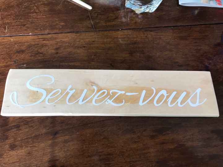 Diy panneau de bienvenue, pancartes directionnelles - 4