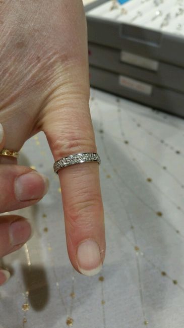 Enfin trouver une bague mais elle ne fait pas alliance - 1