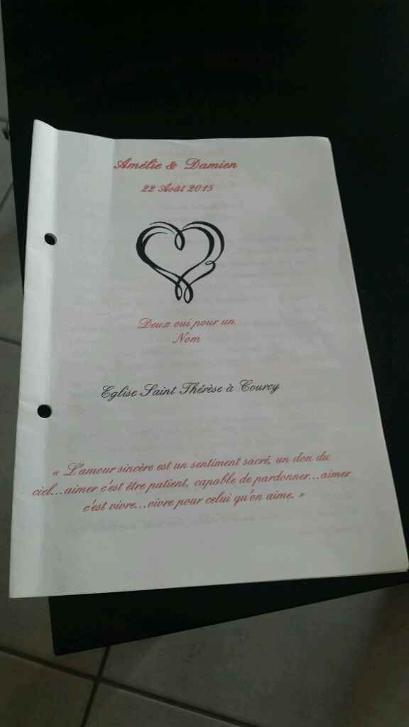 Couverture livre de messe ...choix? - 1