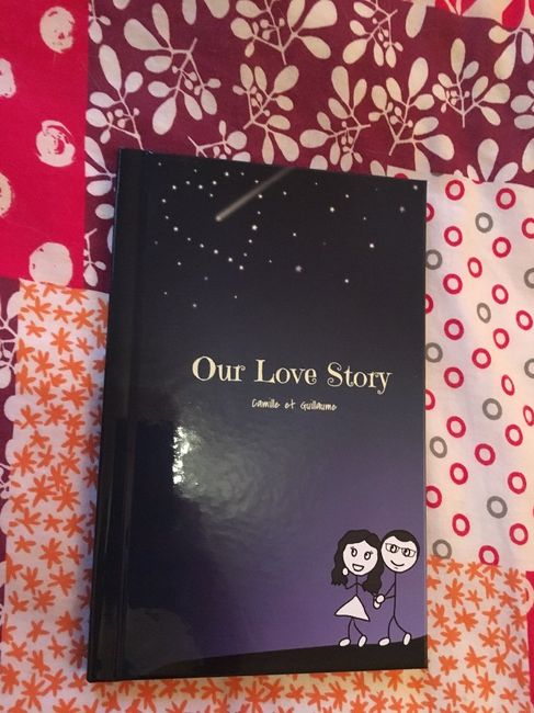 Love book en cadeau à mon chéri