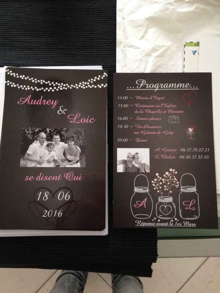 Essai plan de table en fabrication - 1