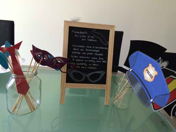 Chevalet pour plan de table - 2