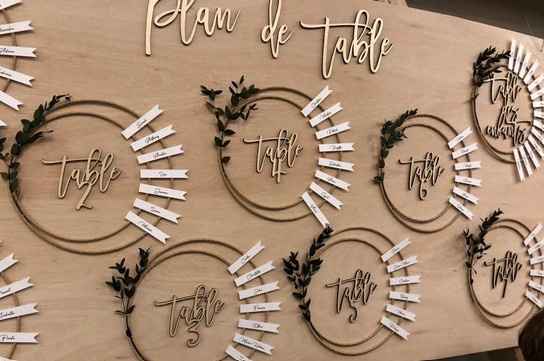 Plan de table - 1
