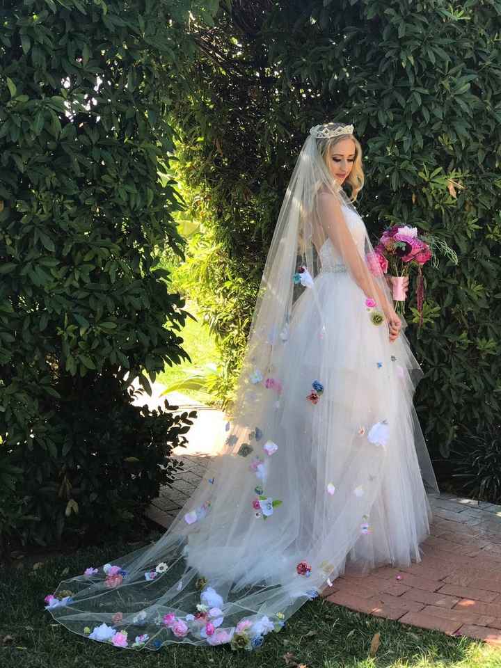 Voile fleuri