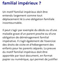 Absences des parents - 2