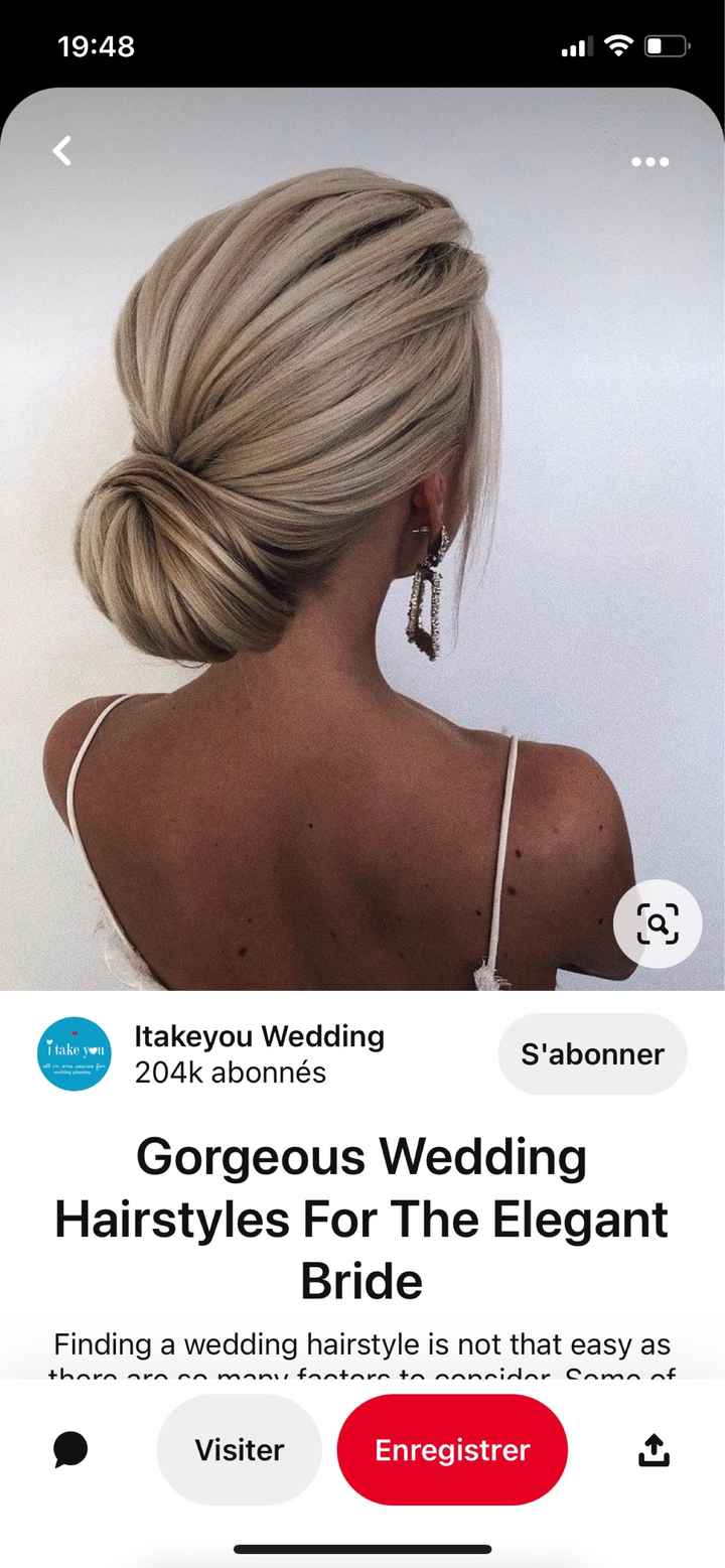 Quelle coiffure avec la robe ? - 1