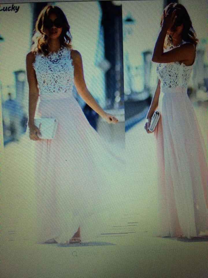 Robe de lendemain, aliexpress ? - 1