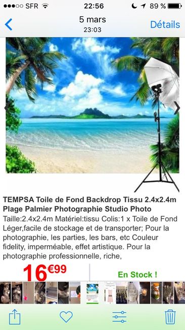 Toile de fond - 1