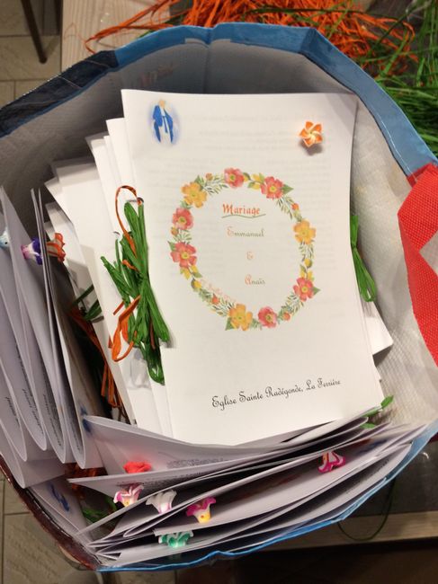 A j-2 nos livrets de messe sont enfin terminés ! - 1