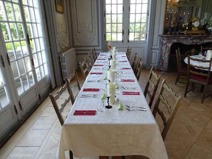 Table fiançailles