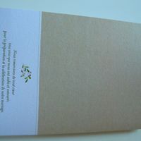 Livret de messe verso