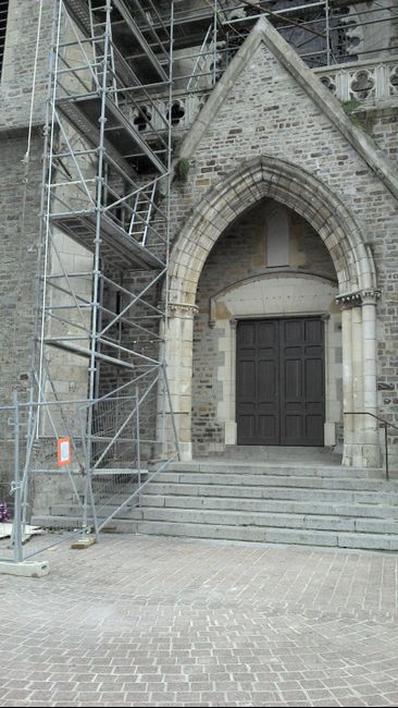 voila notre eglise a j-4