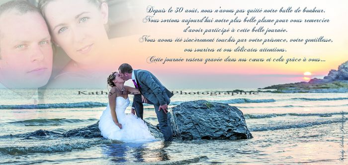 nos cartes de remerciements