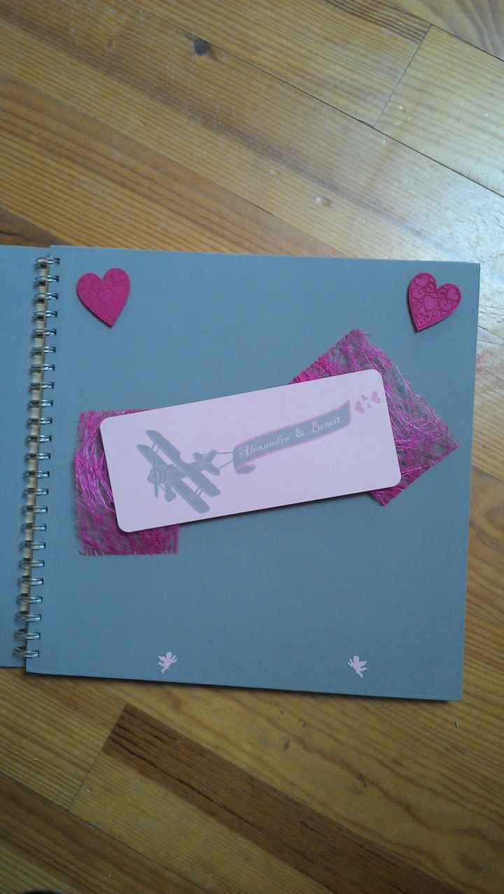 projet couverture livre d'or
