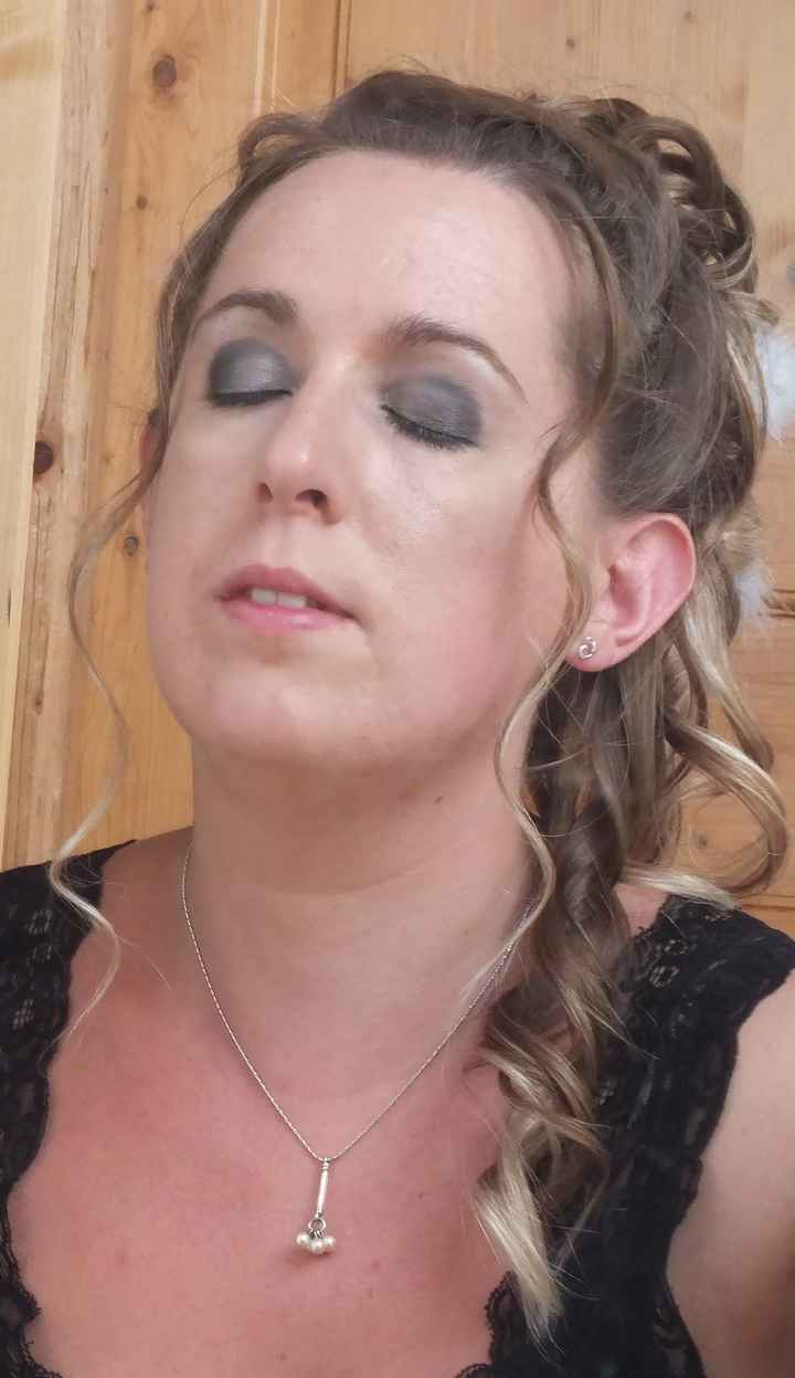 Essai coiffure et maquillage