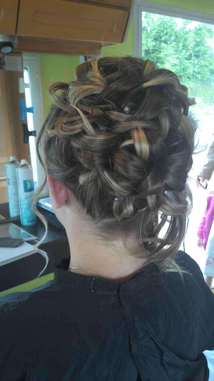 Essai coiffure et maquillage