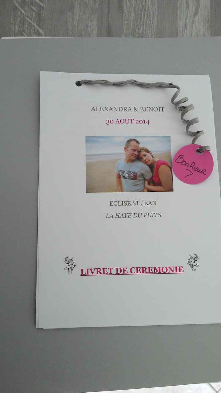 livret de messe 