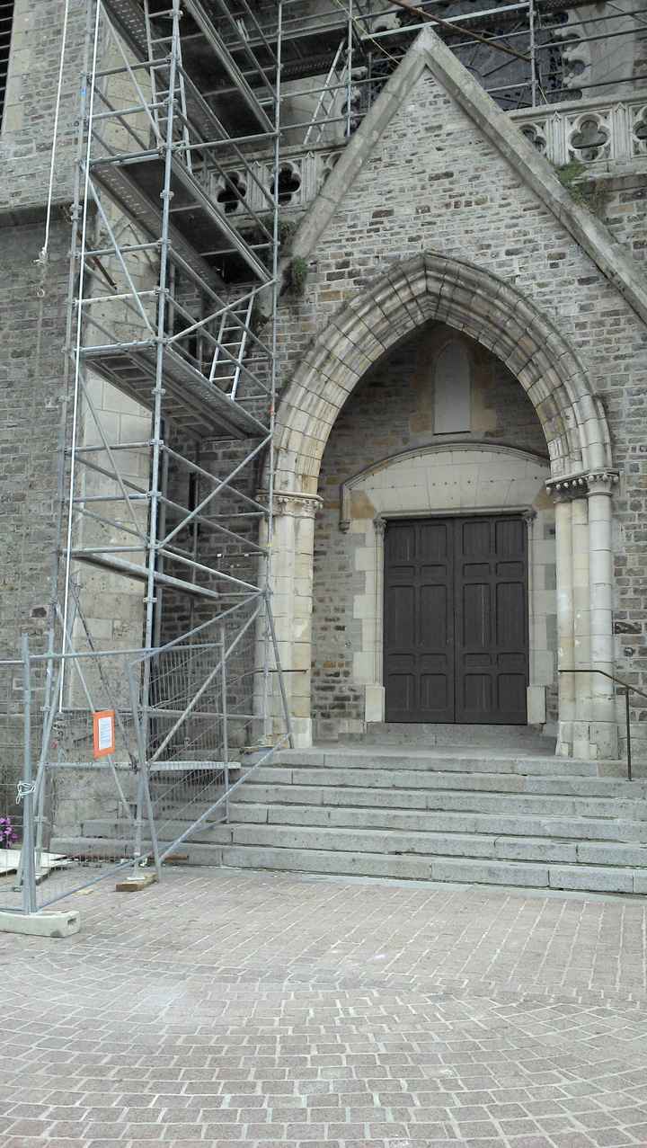 voila notre eglise a j-4