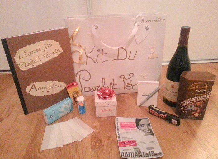 Kit du Parfait témoin