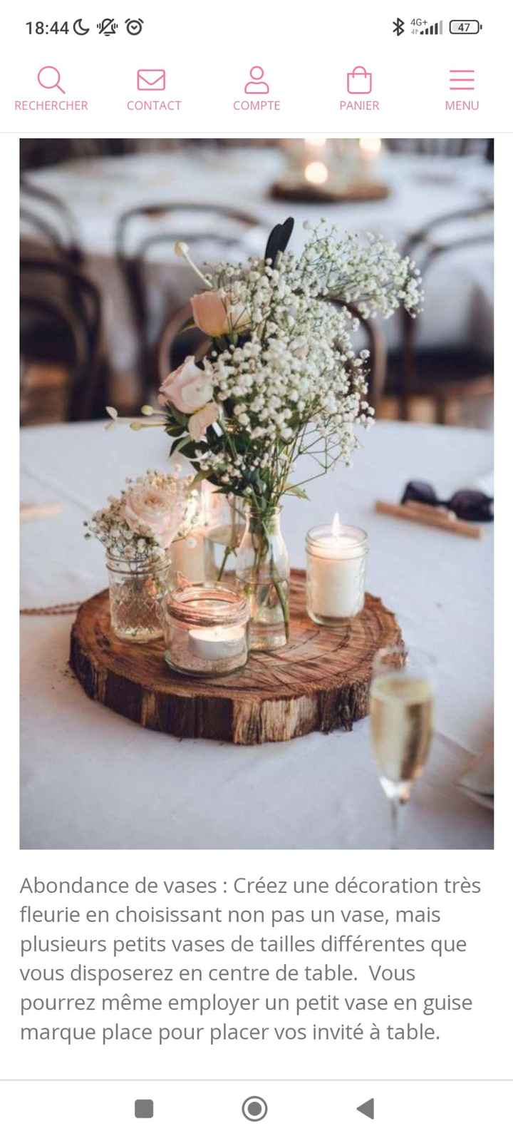 Centre de tables - 1