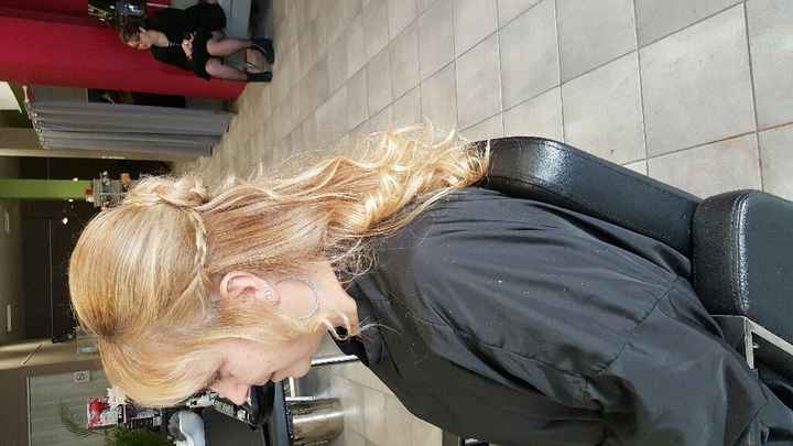 Première essai coiffure - 1