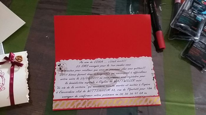Enfin je fini mes faire part - 2