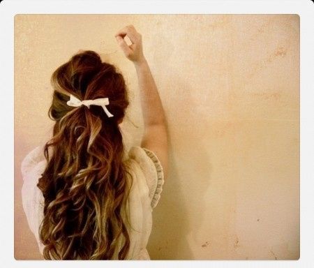 Idée coiffure cheveux lachés - 1