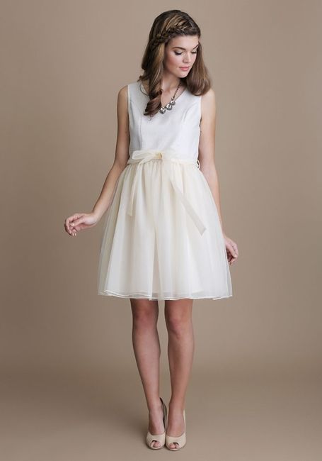 Ma robe de mariée juste pour la Mairie (et le lendemain), qu'en pensez-vous? - 1