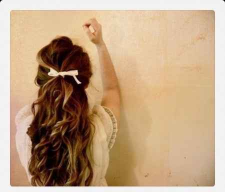 Idée coiffure cheveux lachés - 1