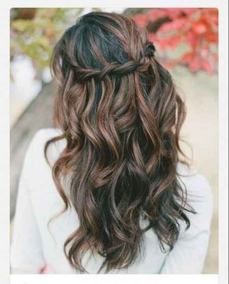 Idée coiffure cheveux lachés - 3