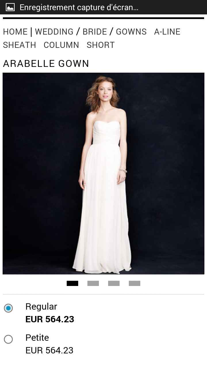 Robe de mariée...Une pour la mairie, une pour l'église ou 1 fera l'affaire ? - 2