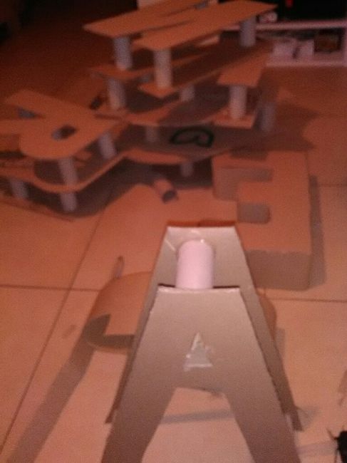 En pleine création de lettre 3d - 1