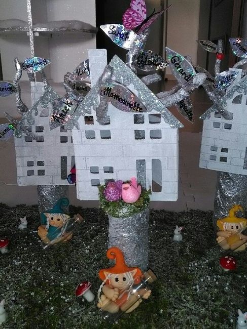 Mon plan de table thème monde elfique - 3