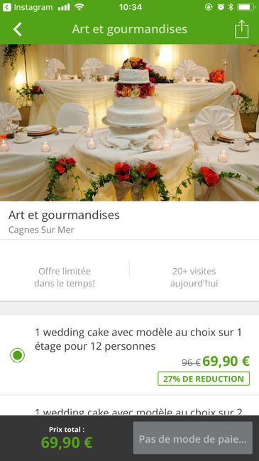 Scoop : Groupon se met au Wedding Cake!🎂😮 - 1